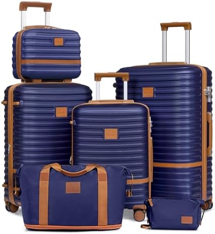 Joyway Luggage Set 3 Piece Suitcase Sets with Spinner Wheel,Hardside Expandable Travel Laggage with TSA Lock