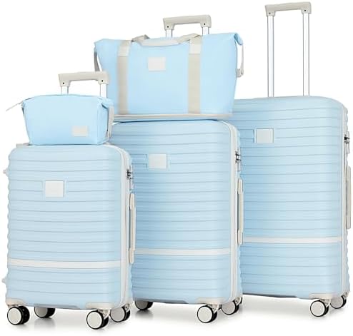 Joyway Luggage Set 3 Piece Suitcase Sets with Spinner Wheel,Hardside Expandable Travel Laggage with TSA Lock