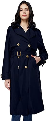 Orolay Women's 3/4 Length Double Breasted Trench Coat