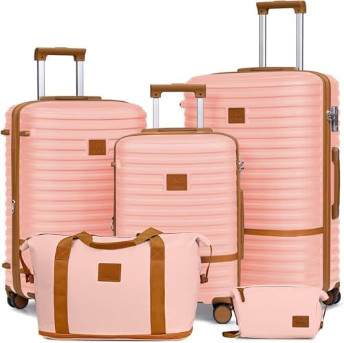 Joyway Luggage Set 3 Piece Suitcase Sets with Spinner Wheel,Hardside Expandable Travel Laggage with TSA Lock