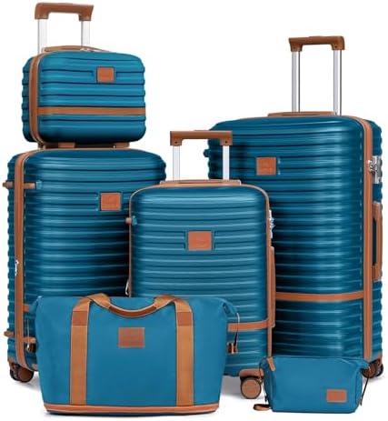 Joyway Luggage Set 3 Piece Suitcase Sets with Spinner Wheel,Hardside Expandable Travel Laggage with TSA Lock