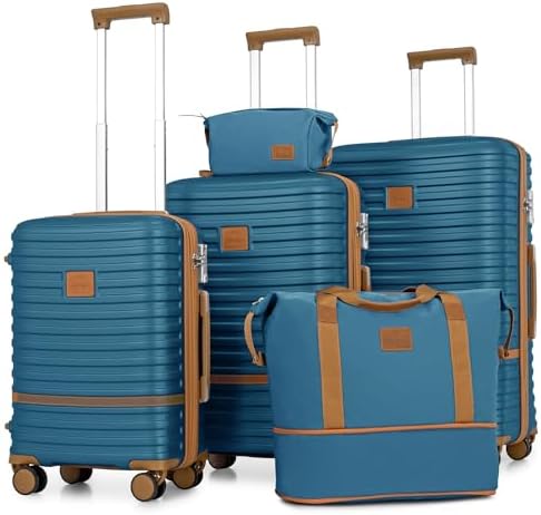 Joyway Luggage Set 3 Piece Suitcase Sets with Spinner Wheel,Hardside Expandable Travel Laggage with TSA Lock