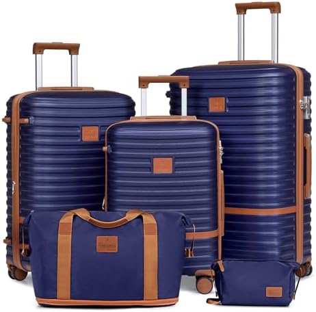 Joyway Luggage Set 3 Piece Suitcase Sets with Spinner Wheel,Hardside Expandable Travel Laggage with TSA Lock